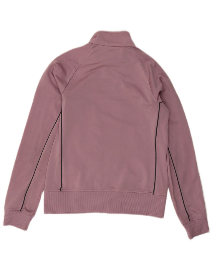 Giacca da tuta da donna Adidas UK 12 poliestere viola medio