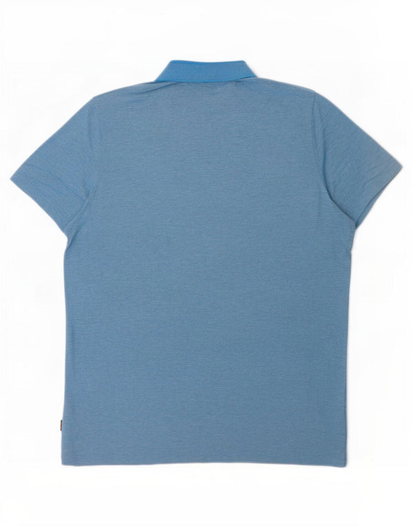 Polo da uomo Hugo Boss 2XL in cotone blu