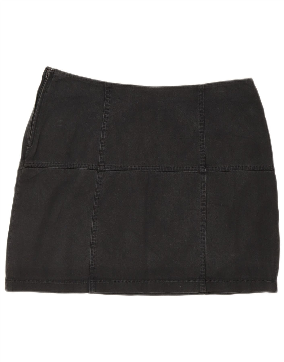 Minigonna da donna Calvin Klein W30 in cotone grigio medio