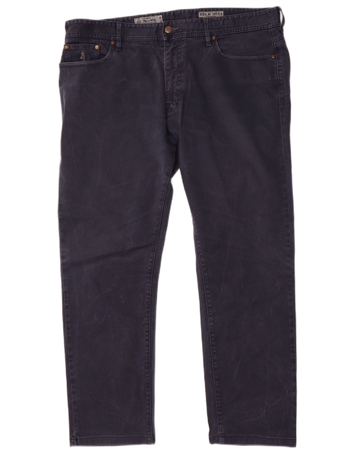 Jeans affusolati regolari da uomo Marlboro Classics W38 L30 cotone blu navy