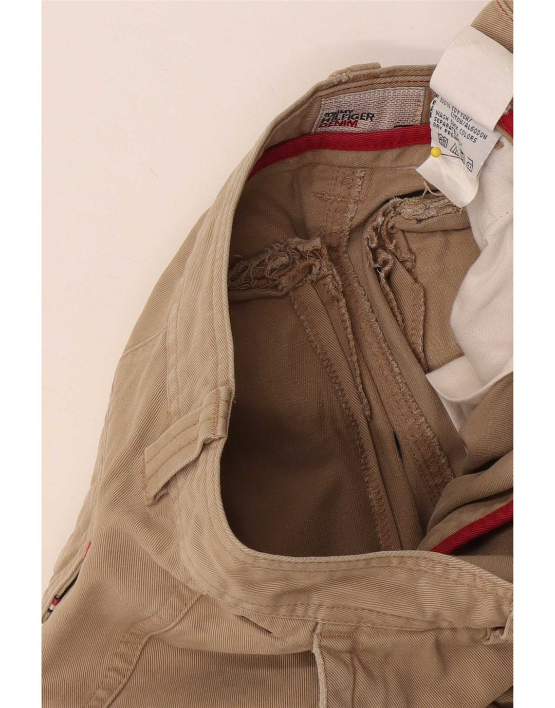 Pantaloni cargo da jogging da uomo Tommy Hilfiger W30 L32 Beige