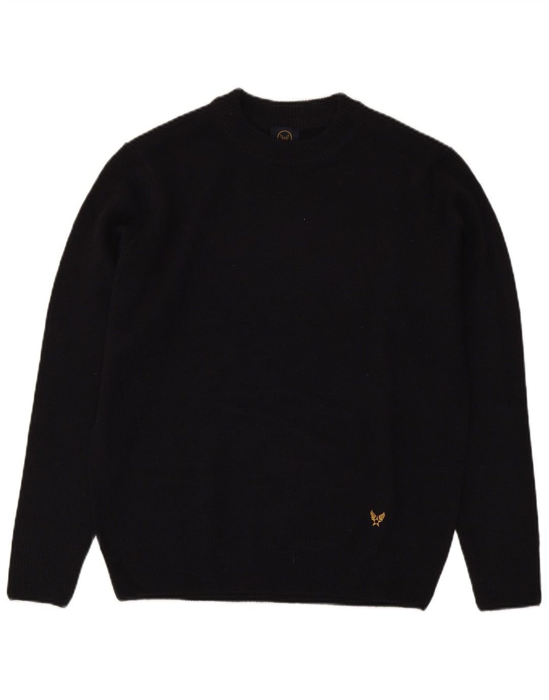 Maglione maglione girocollo da uomo Avirex grande acrilico blu navy