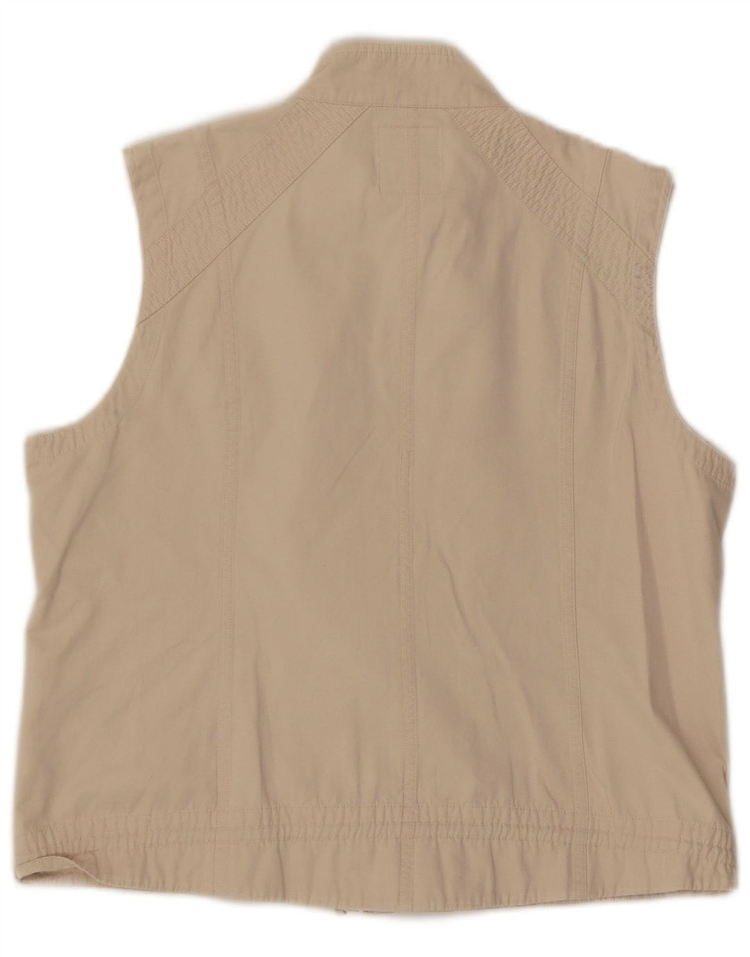 Gilet Donna Lerros IT 42 Cotone Beige Medio