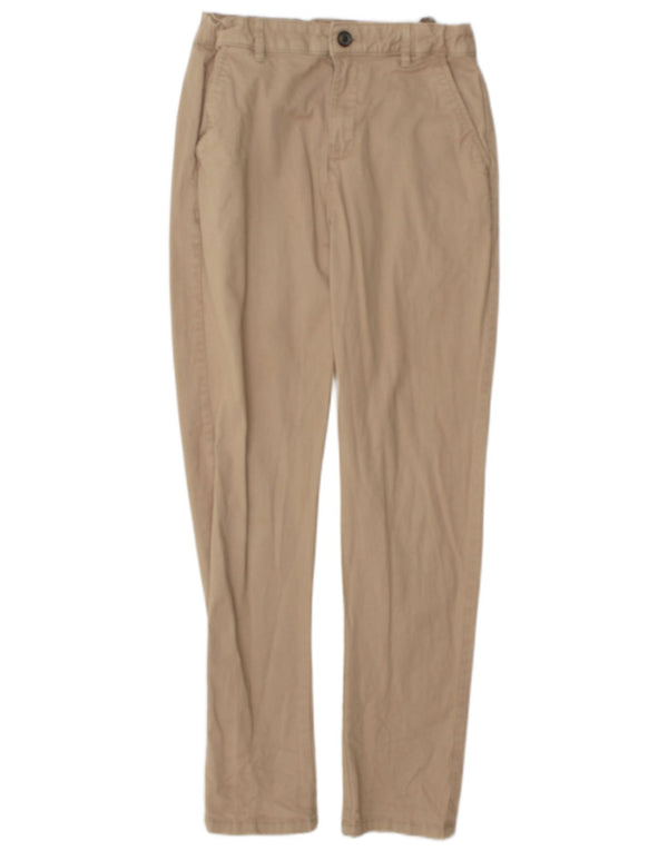 Pantaloni chino slim da ragazzo Marks & Spencer 13-14 anni W26 L28 Cotone beige