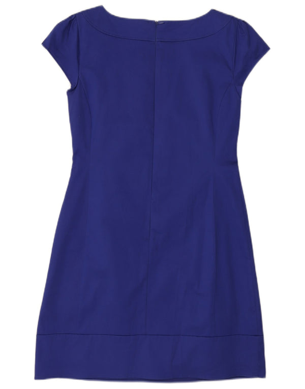 Abito tubino da donna OASIS UK 12 cotone blu navy medio