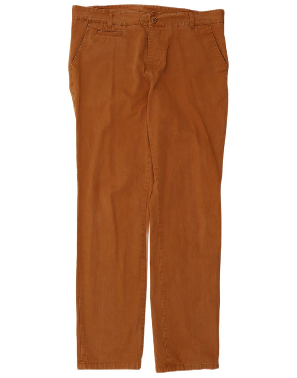 Pantaloni chino da uomo Carhartt W36 L34 cotone marrone