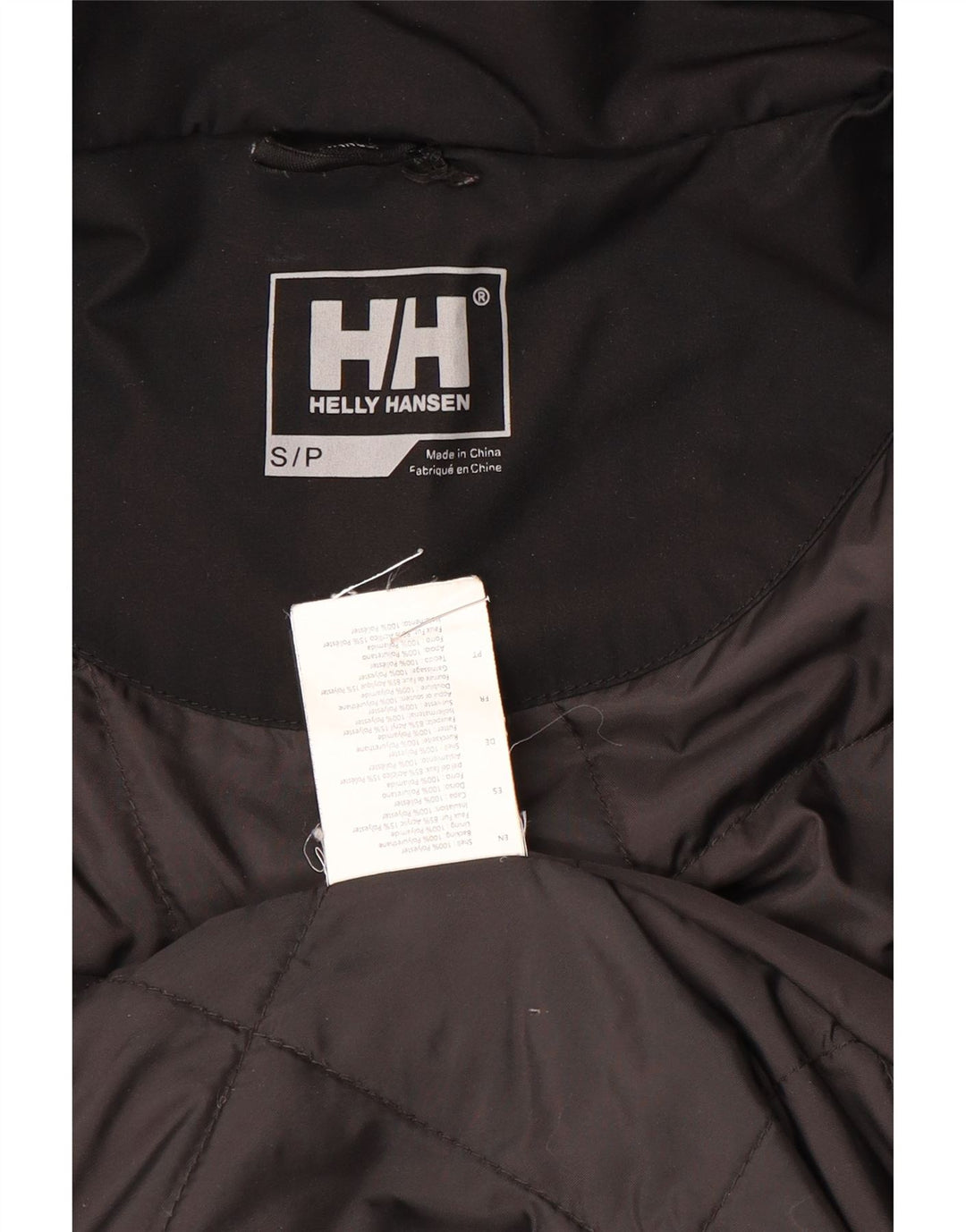 Giacca Parka con cappuccio da uomo Helly Hansen UK 36 Small Poliestere nero