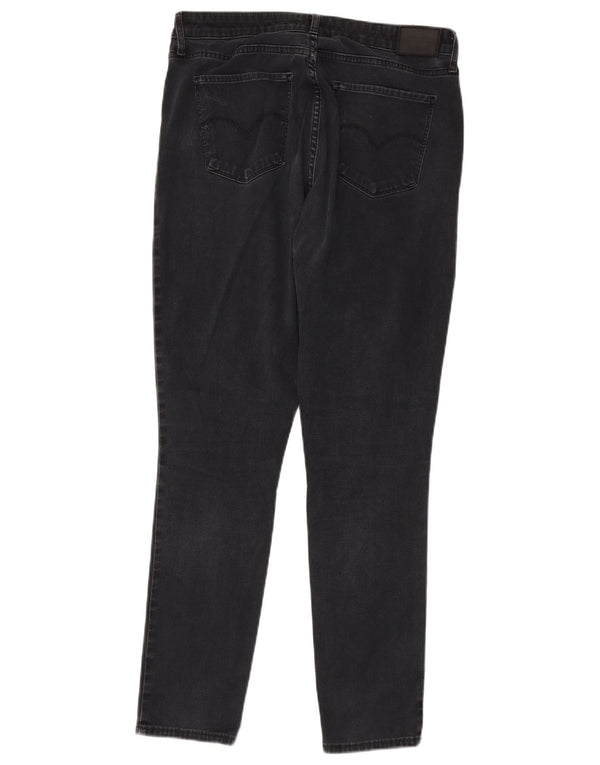 LEVI'S Jeans skinny a vita alta 721 da donna W33 L30 cotone grigio