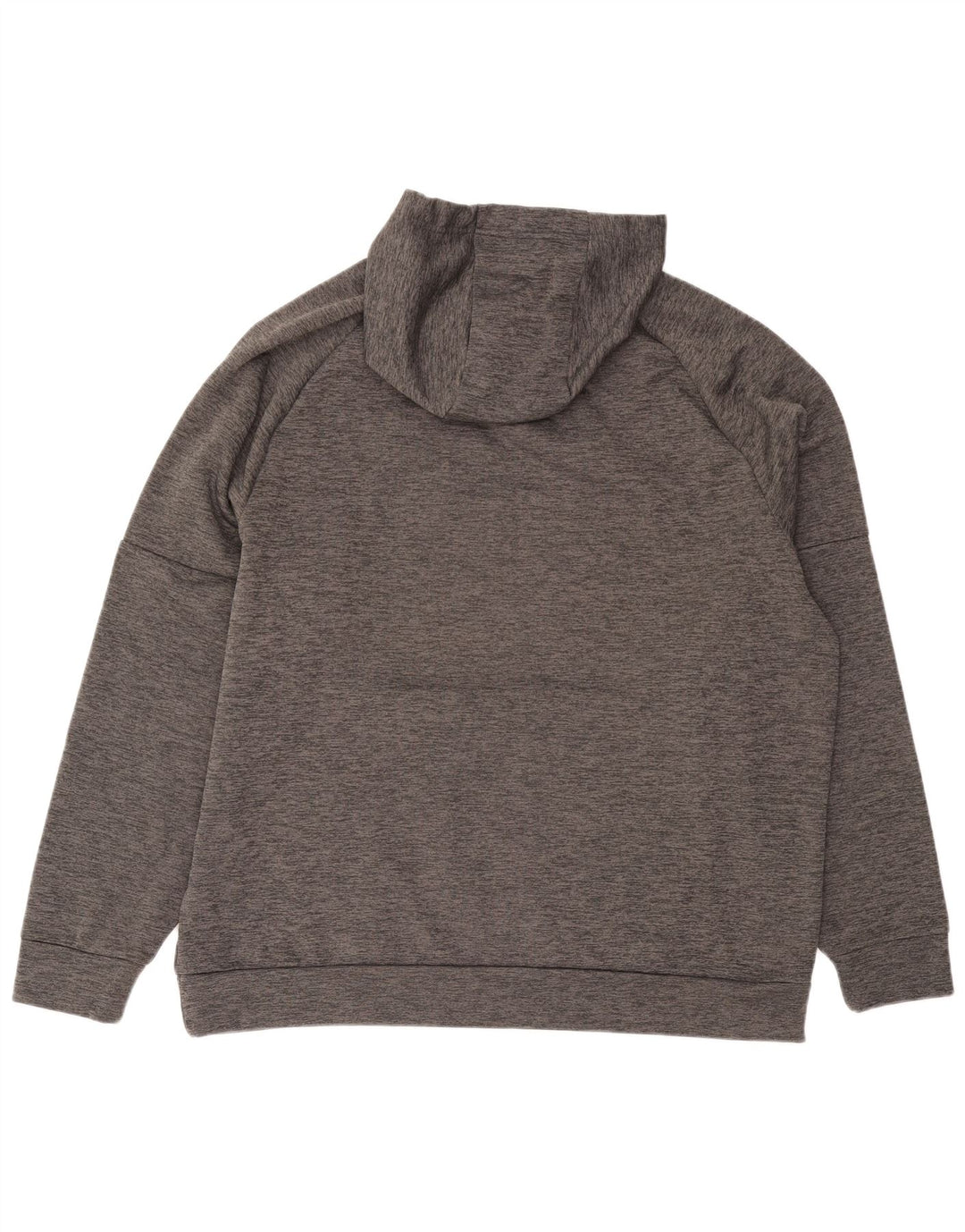 Felpa con cappuccio Therma-Fit da uomo NIKE 2XL poliestere grigio