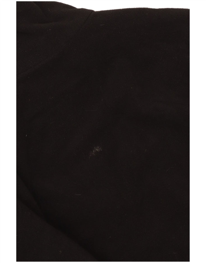 Maglione in pile da donna con collo con zip Lotto UK 10 piccolo poliestere nero