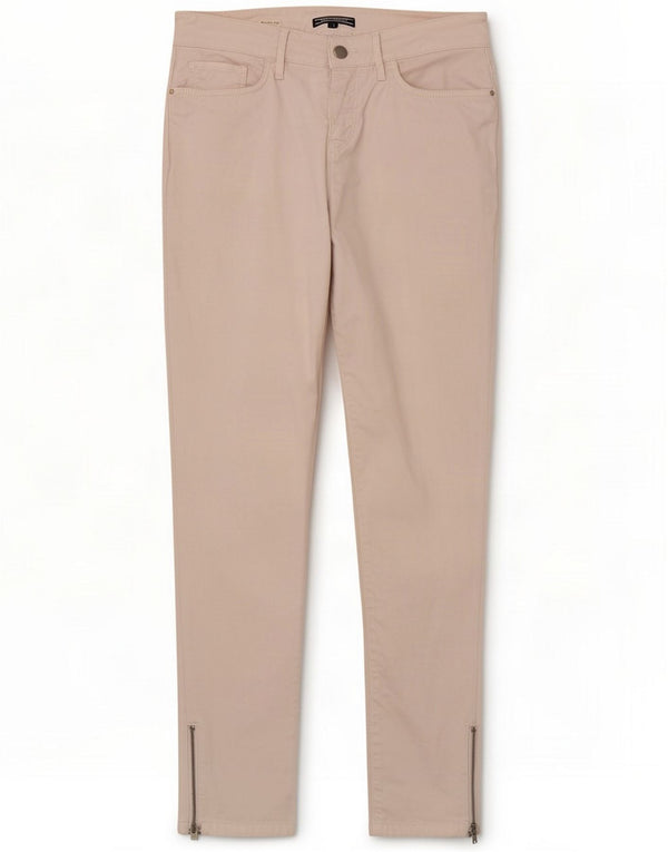Tommy Hilfiger Pantaloni casual da donna US 6 Medium W28 L26 Bianco sporco