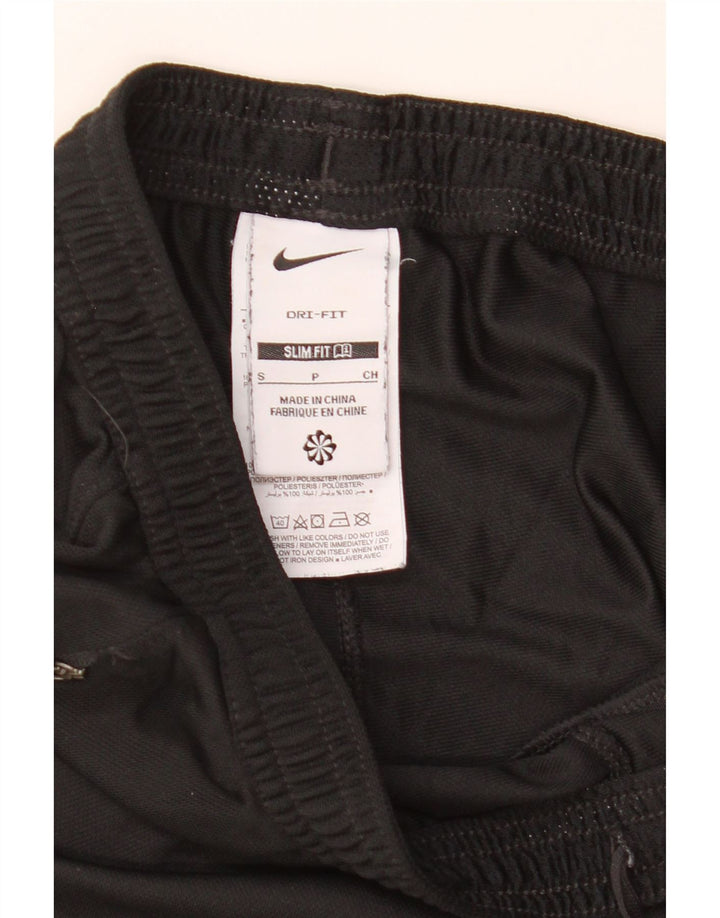 Pantaloni da tuta Nike Dri Fit Slim Fit da uomo, piccoli, in poliestere nero