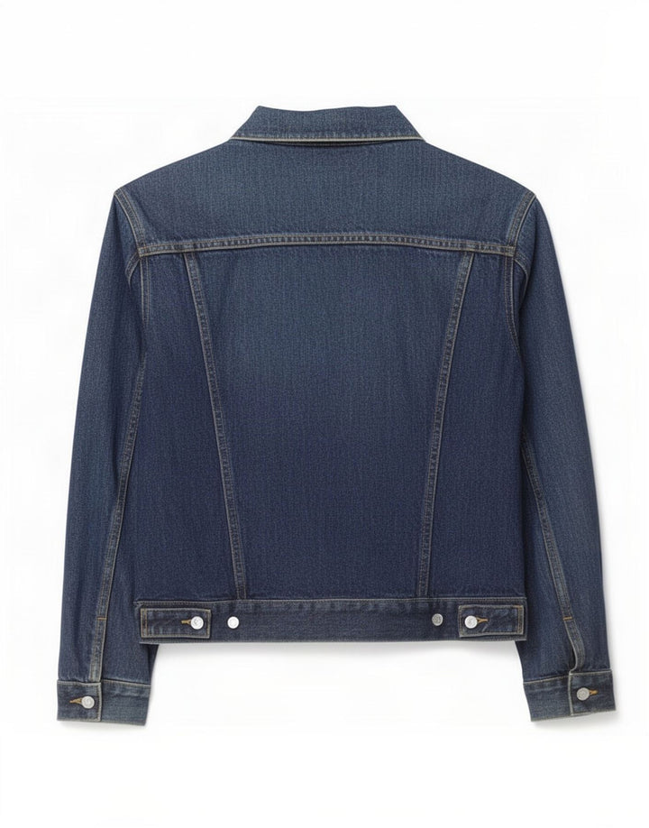 Giacca di jeans da donna Diesel UK 14 grande cotone blu