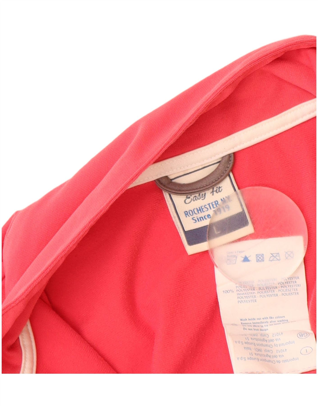 CHAMPION Giacca da tuta da donna NY Rochester UK 16 Large Rosa