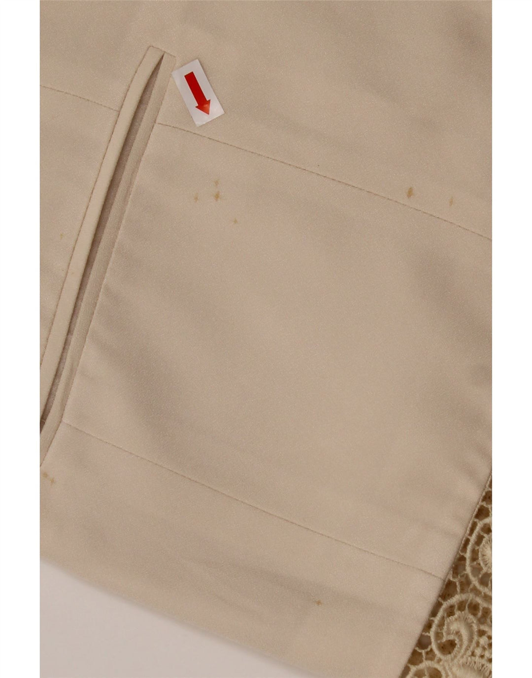 LUISA SPAGNOLI Giacca Blazer a 3 Bottoni da Donna IT 42 Acetato Beige Medio