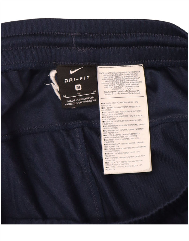 NIKE Pantaloni da tuta da uomo Dri Fit Joggers medio poliestere blu navy