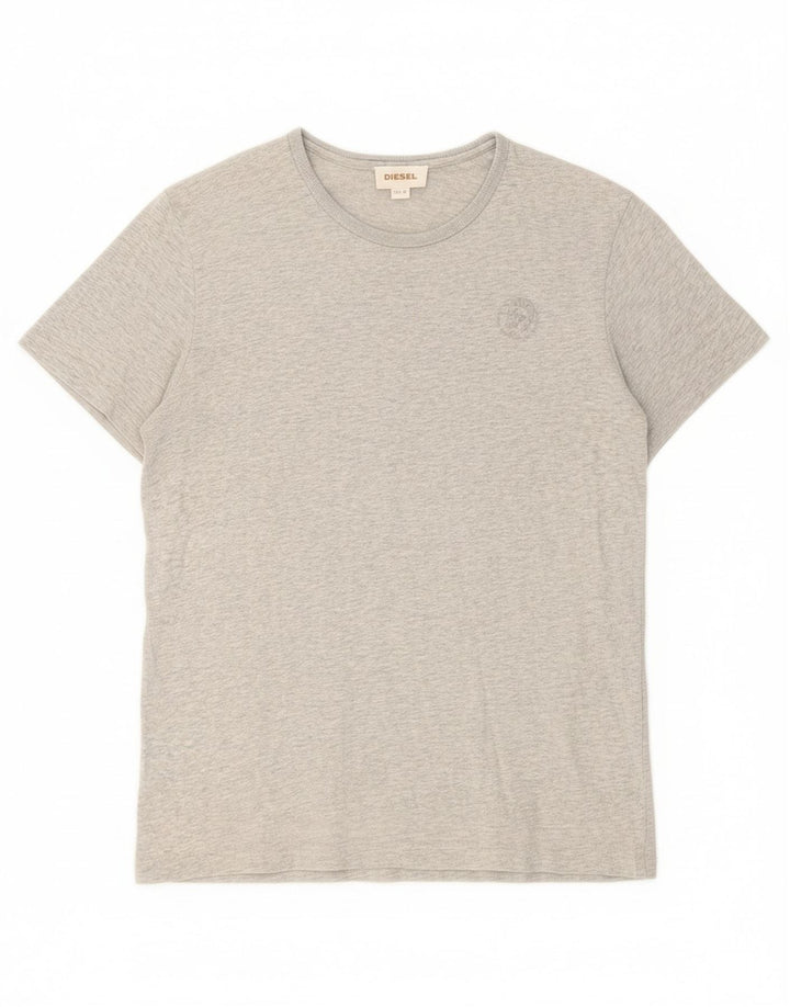DIESEL Mens T-Shirt Top Medium Grey Vintage Diesel and Second-Hand Diesel from Messina Hembry 