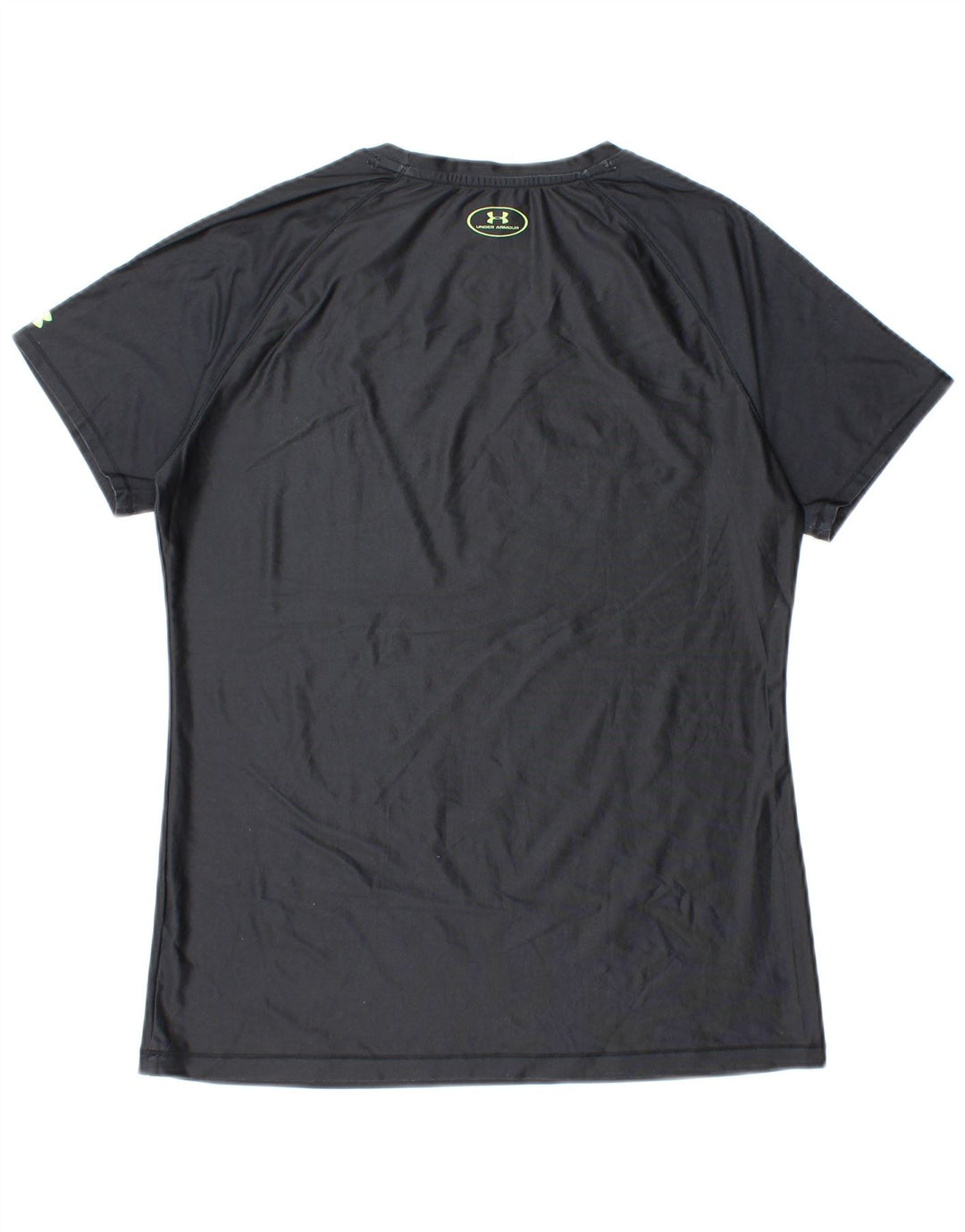 Maglietta grafica da uomo Under Armour Heat Gear Top nera media