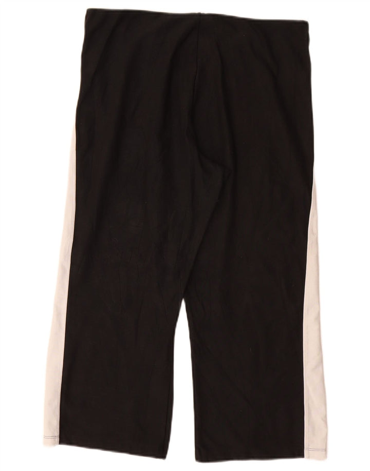 Pantaloni da tuta NIKE Dri Fit da donna US 8/10 Medium Black Colourblock