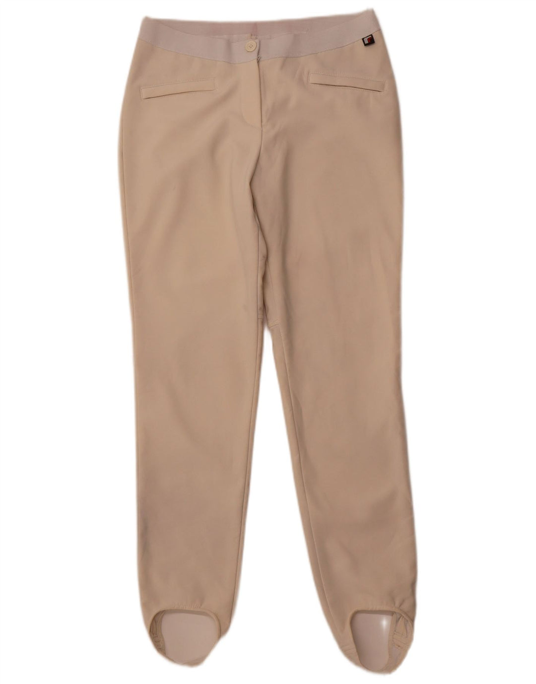 Pantaloni da equitazione con staffa da donna VINTAGE W30 L29 Sport sintetici beige