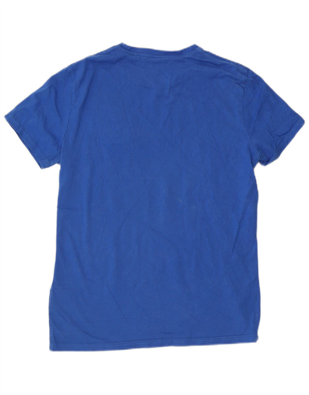 T-shirt grafica da uomo Superdry Top grande in cotone blu