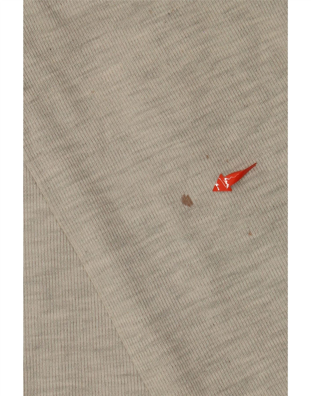 Polo a maniche lunghe da uomo con zip e collo Island Port XL grigio chiazzato