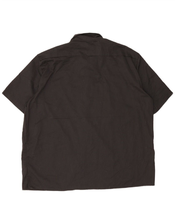 Camicia a maniche corte da uomo Dickies 2XL poliestere nero