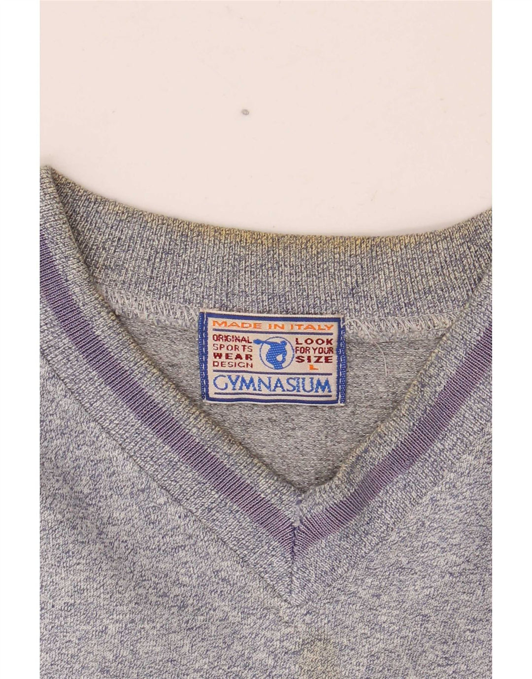 Felpa grafica da uomo da palestra, maglione grande, colore blu