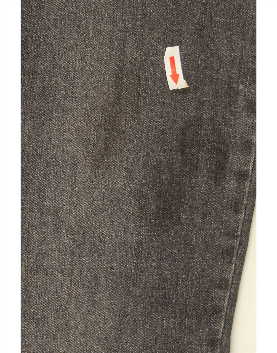 Jeans dritti a vita alta Levi's 724 da donna W31 L29 cotone grigio