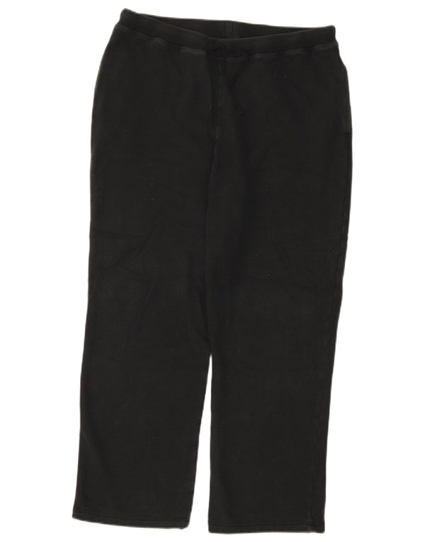 Pantaloni da tuta da donna Marks & Spencer UK 16 grandi cotone nero