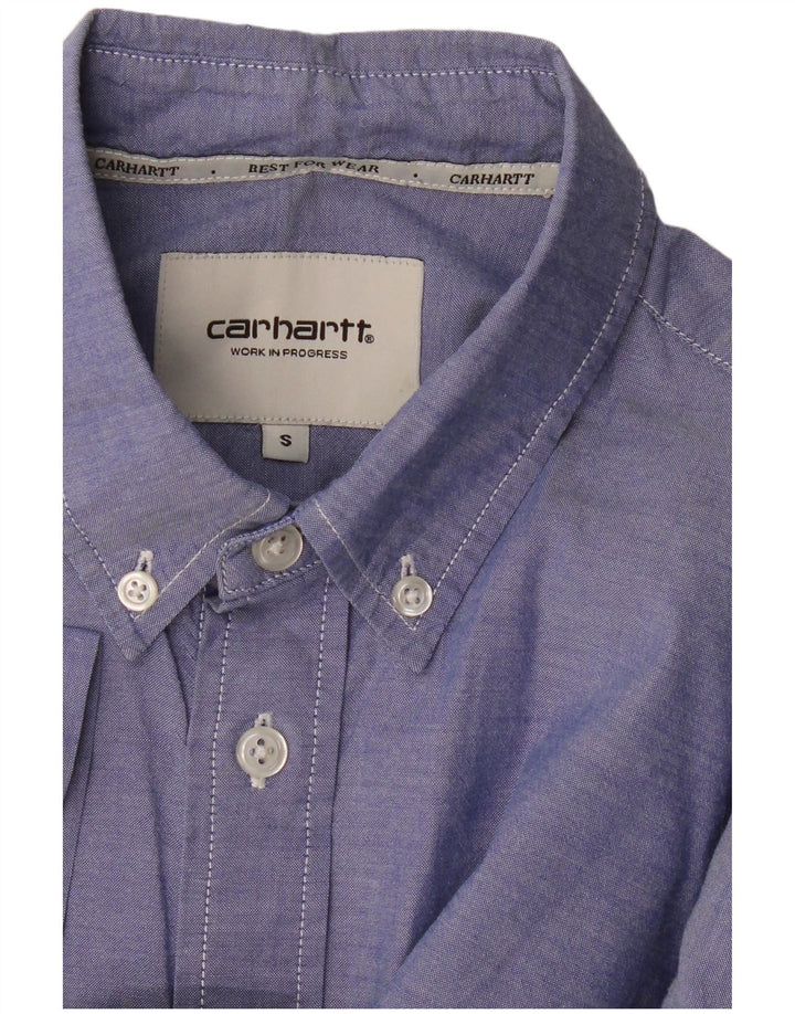 Camicia a maniche corte da uomo CARHARTT piccola blu