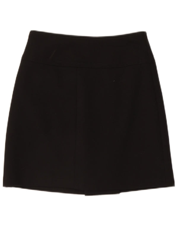 Minigonna da donna Tommy Hilfiger US 4 Small W26 viscosa nera