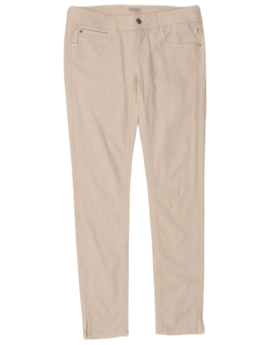 Jeans skinny da donna MELTIN' POT W29 L32 cotone bianco