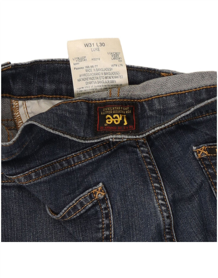 Jeans Lee Luke Slim da donna W31 L30 in cotone blu navy