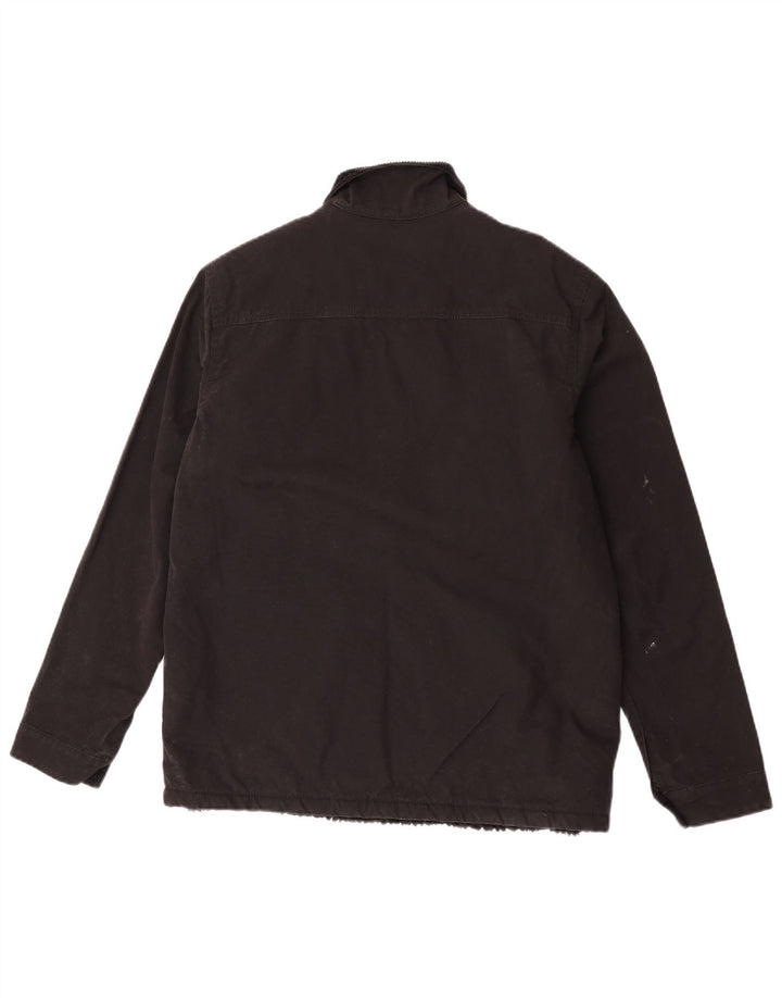 Giacca da uomo Sherpa Utility Superdry UK 36 piccola cotone nero