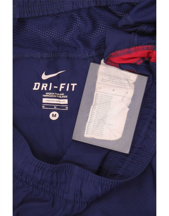 Pantaloncini sportivi da uomo Nike Barcelona, poliestere color block medio blu navy