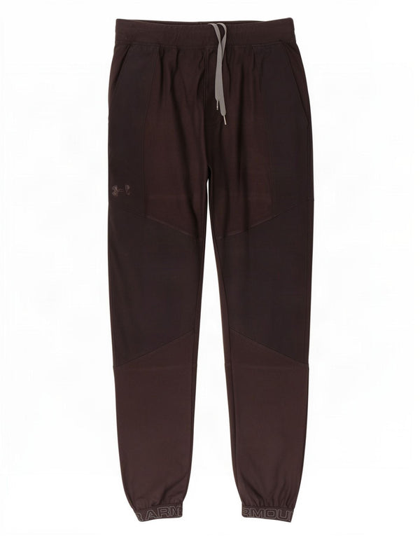 Under Armour Mens Graphic Tracksuit Trousers Joggers Medium Black Polyester