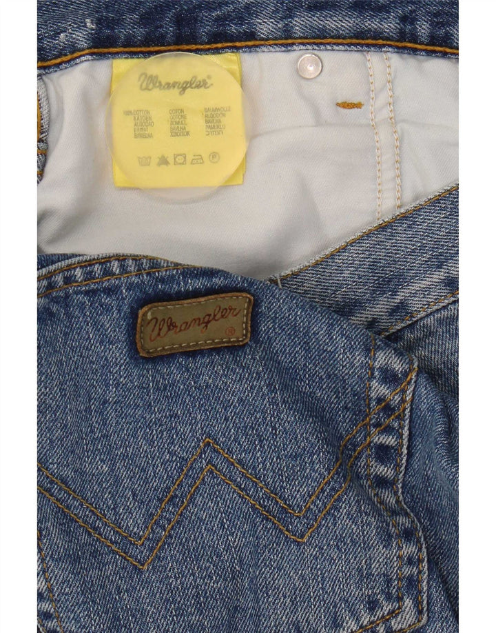 Jeans dritti da uomo Wrangler Texas W38 L30 cotone blu