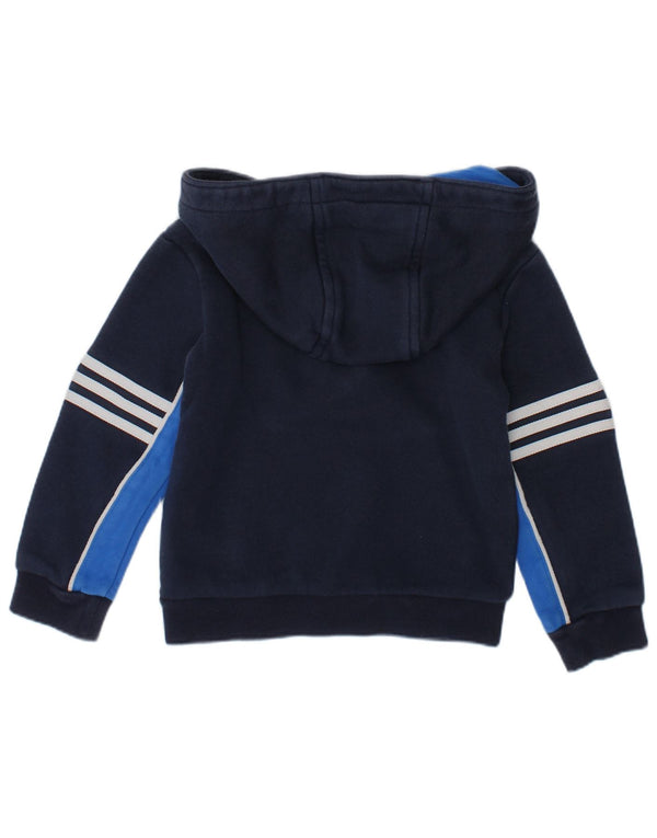 Maglione con cappuccio e zip ADIDAS per neonati, 12-18 mesi, colore blu navy