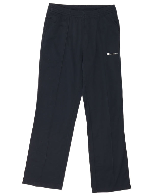 Pantaloni da tuta da uomo Champion piccoli in poliestere blu navy