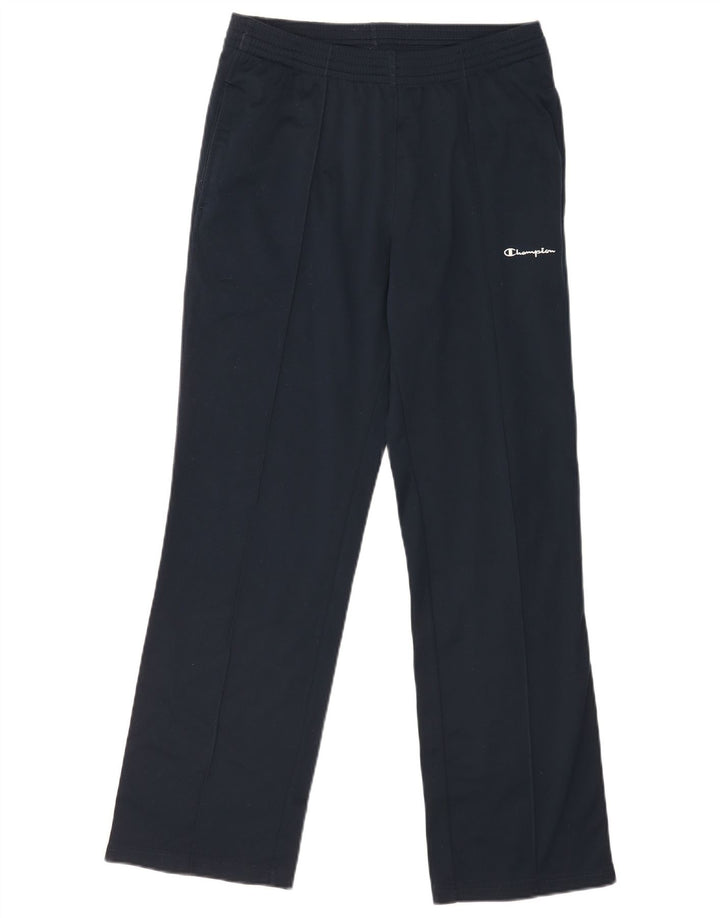 Pantaloni da tuta da uomo Champion piccoli in poliestere blu navy