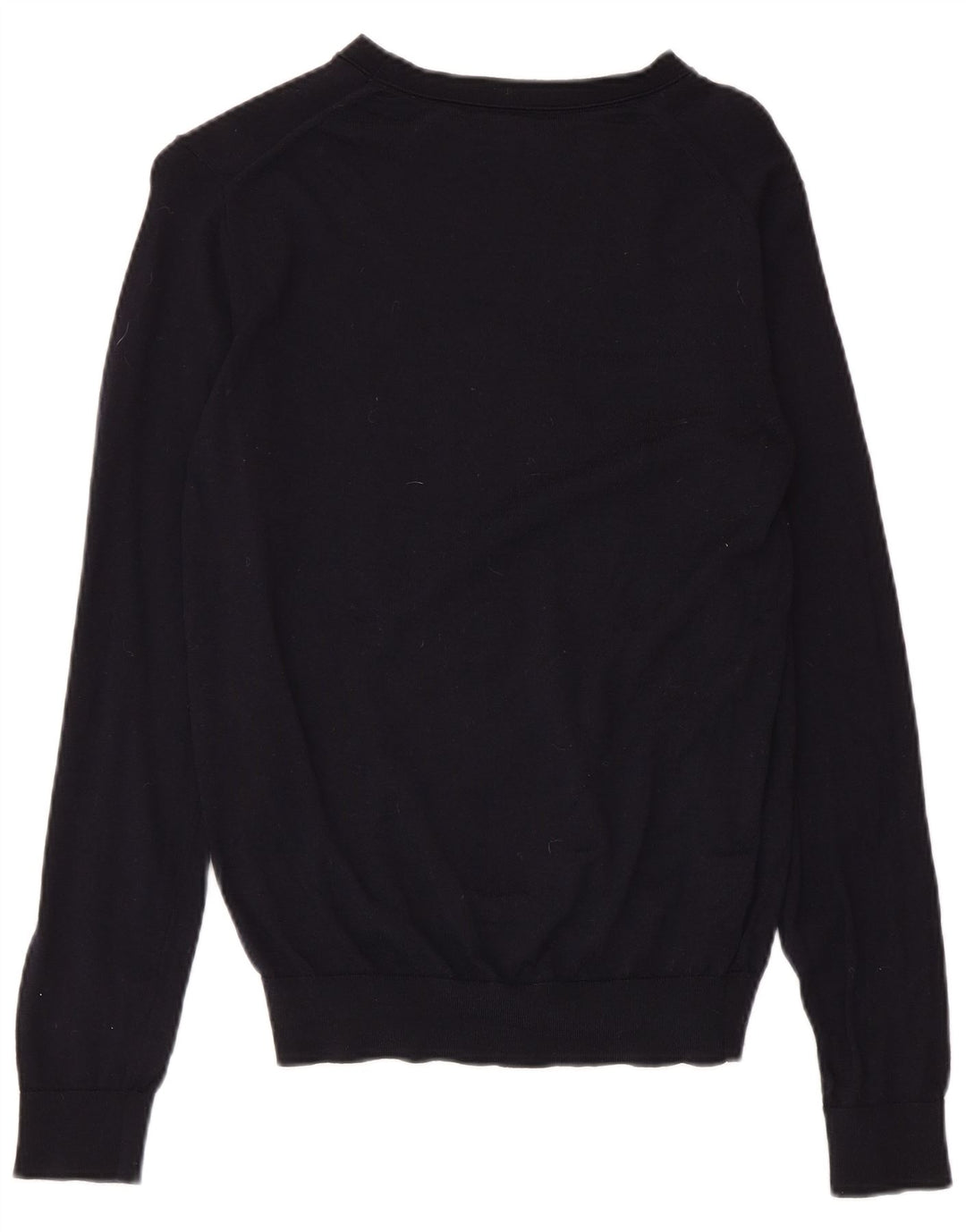 REISS Maglione da donna con scollo a barchetta UK 12 Lana medio blu navy