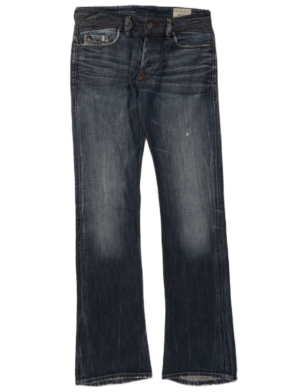 Diesel Jeans Reyhan Bootcut da uomo W29 L32 in cotone blu navy