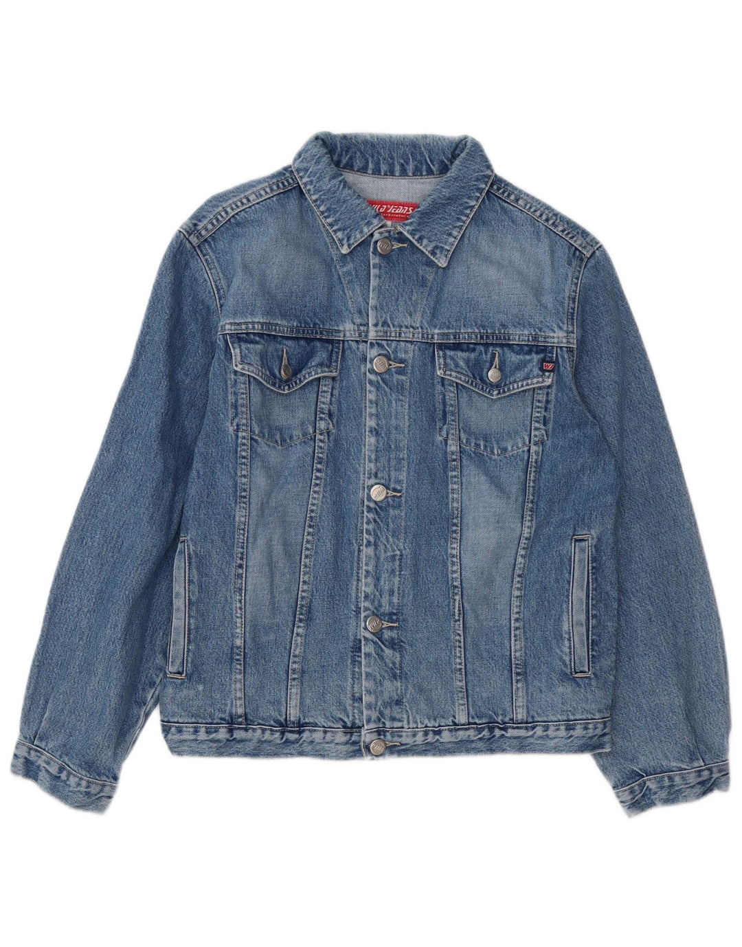 Giacca di jeans da donna Wild Jeans UK 18 XL Cotone blu