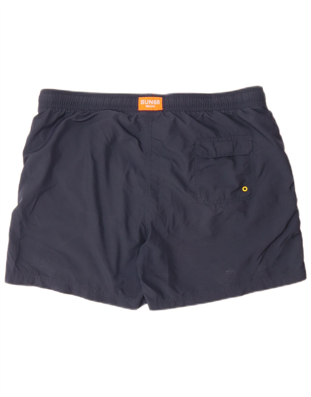 Pantaloncini da bagno da uomo Sun68 2XL poliestere blu navy