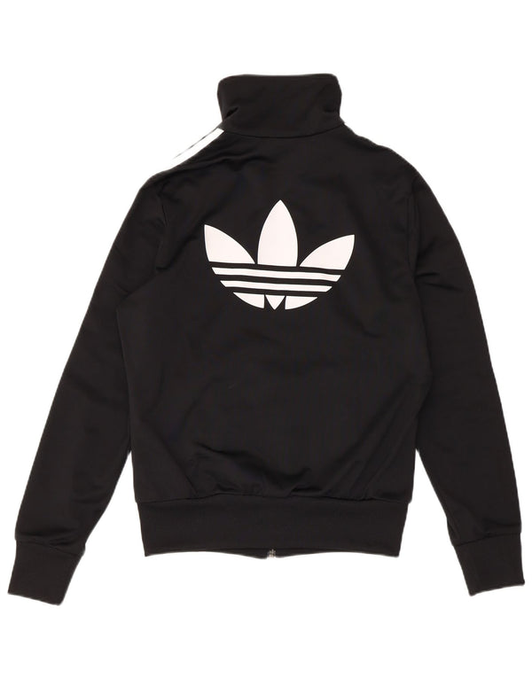 Giacca da ginnastica grafica da donna Adidas Top Jacket UK 14 Medium Black Sports