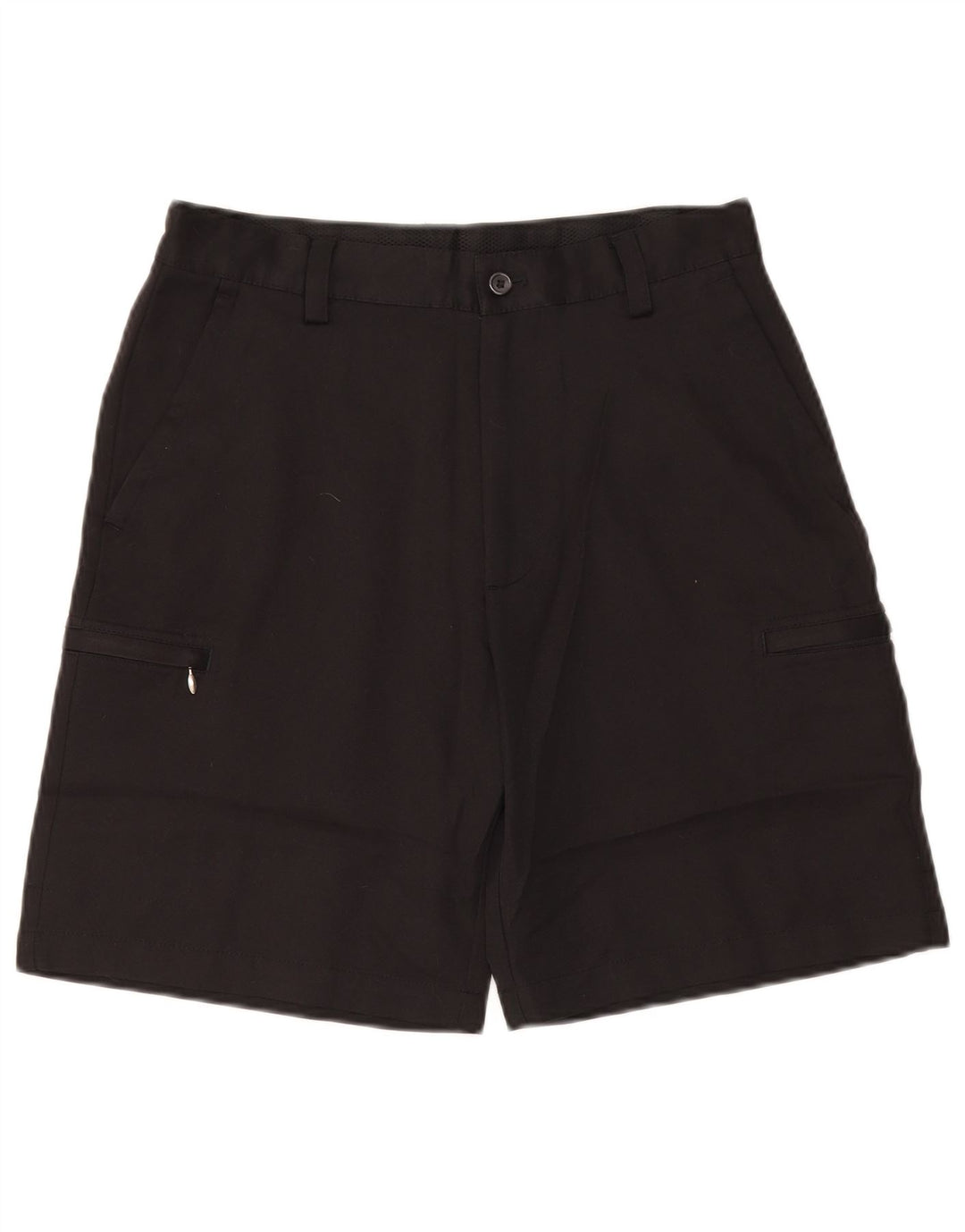 Pantaloncini cargo da uomo Izod W30 medio nero poliestere