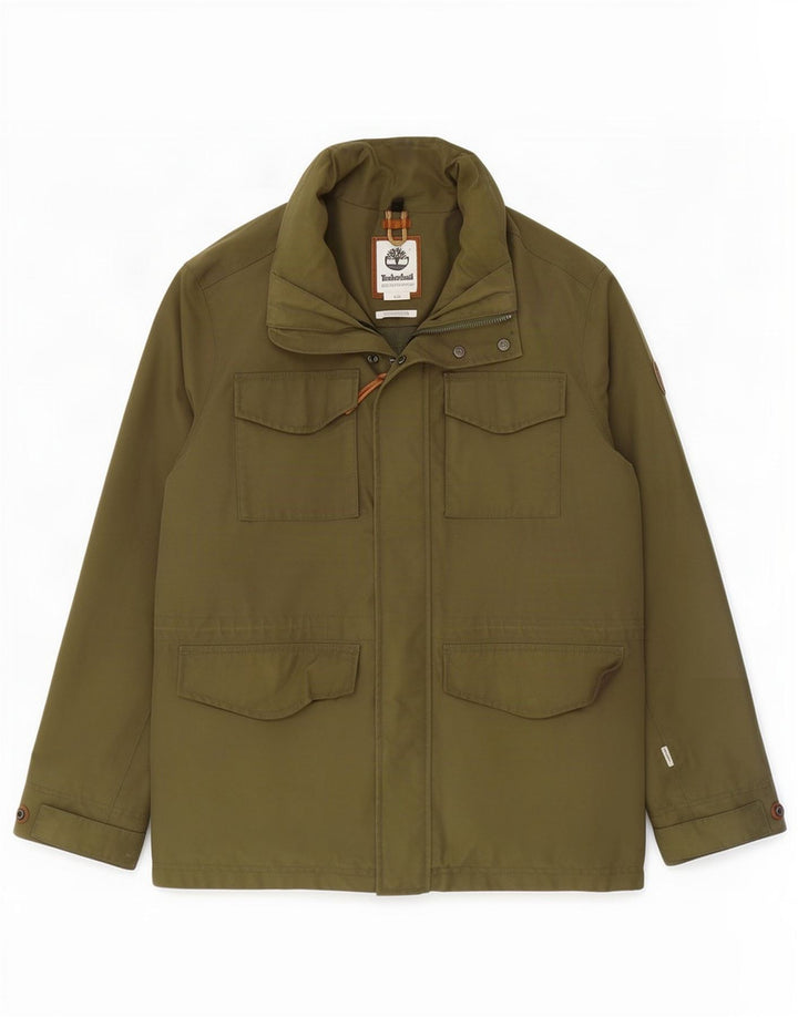 Giacca da uomo Timberland UK 40 Large in cotone kaki