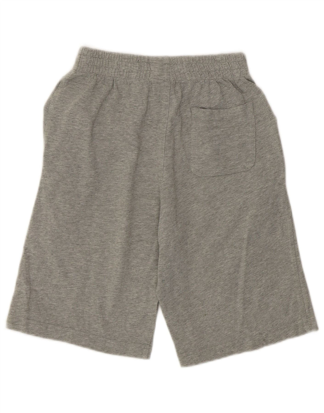 NIKE Boys Graphic Sport Shorts 10-11 Years Medium Grey Flecked Cotton