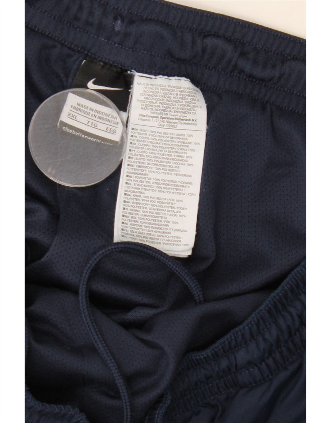 Pantaloni da tuta da uomo Nike Joggers 2XL poliestere blu navy